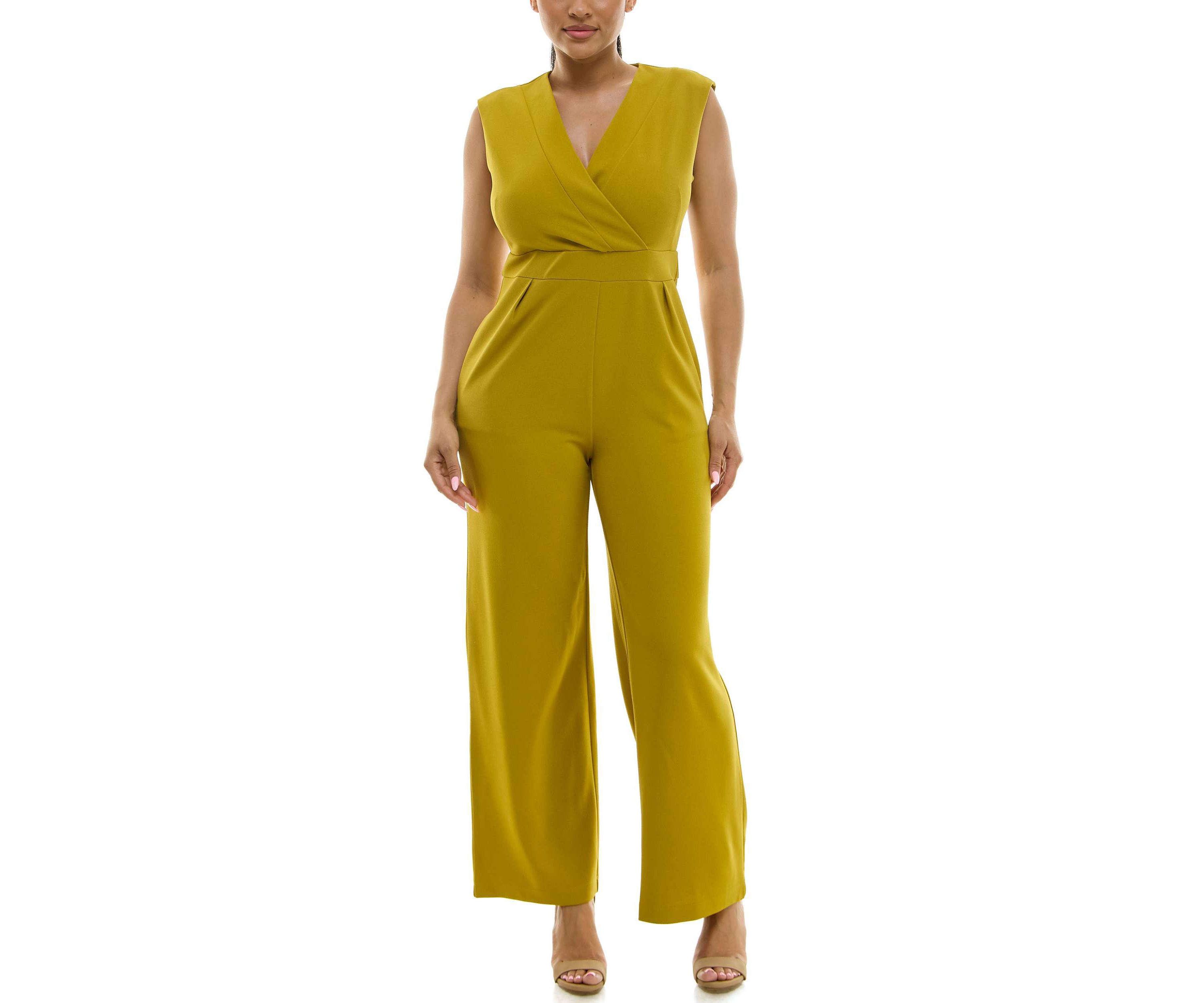 Surplice Jumpsuit