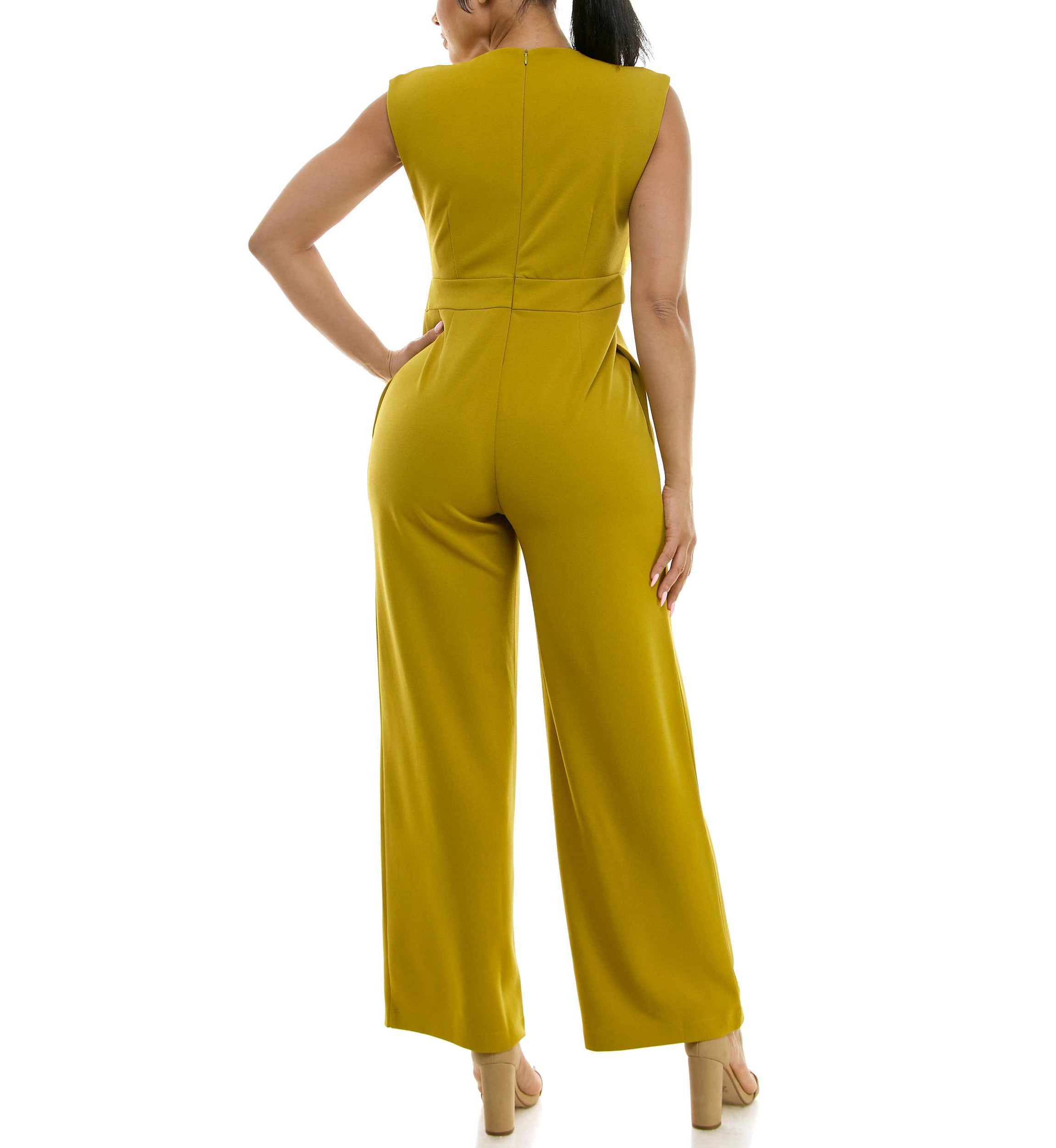 Surplice Jumpsuit