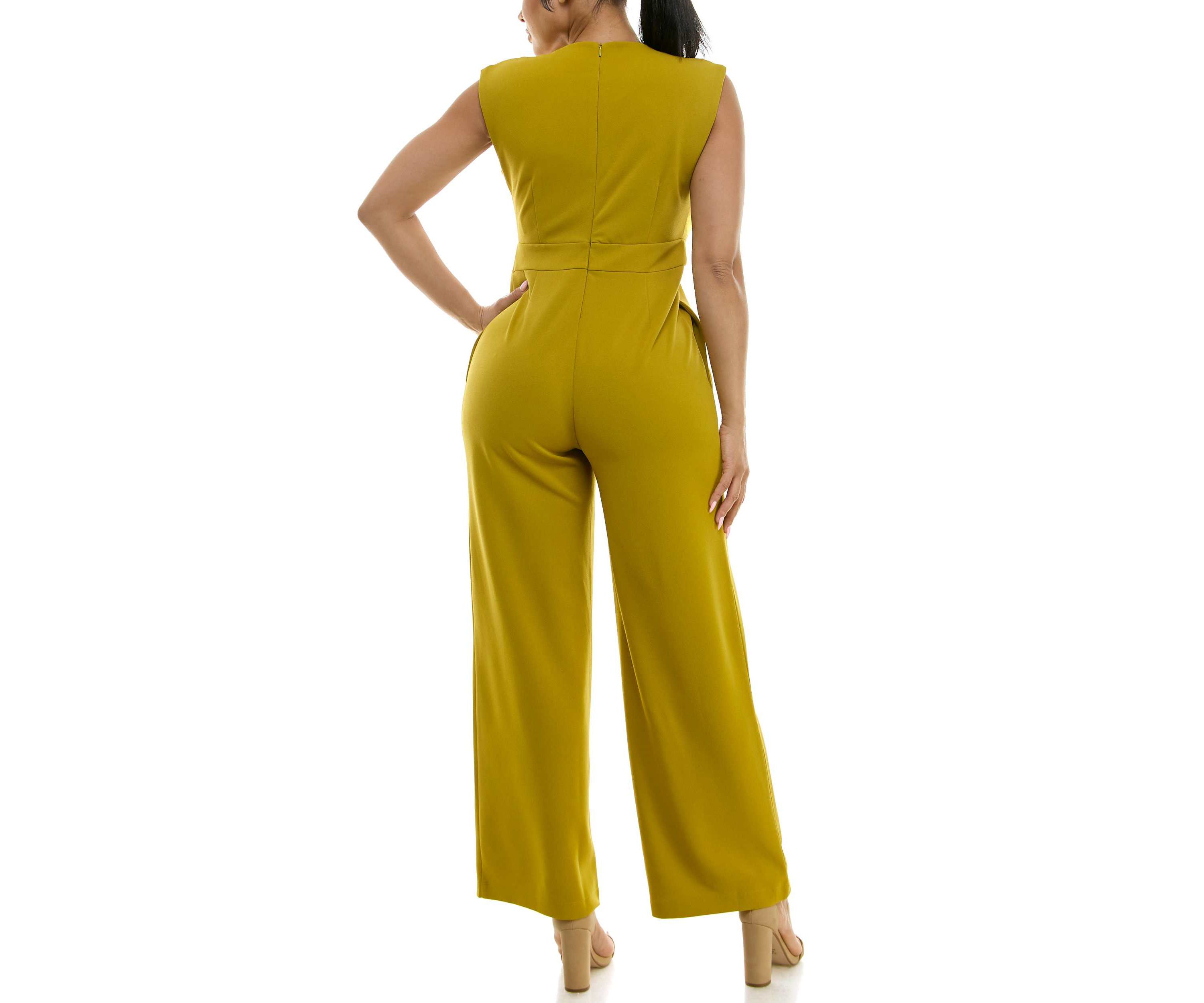 Surplice Jumpsuit
