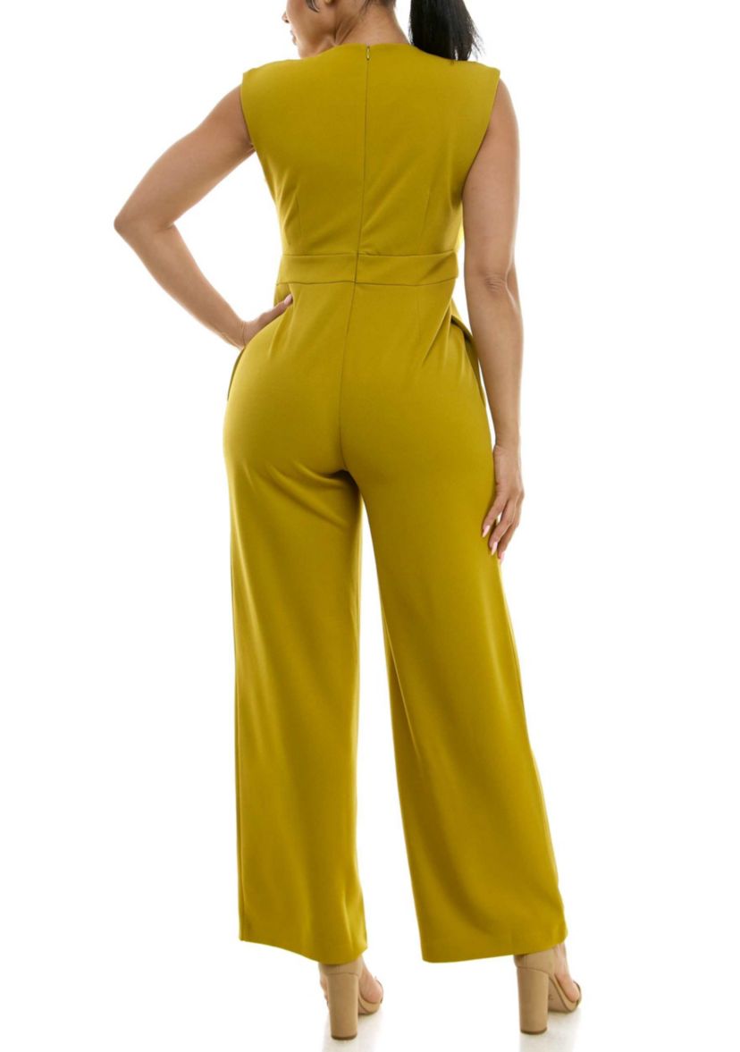 Surplice Jumpsuit