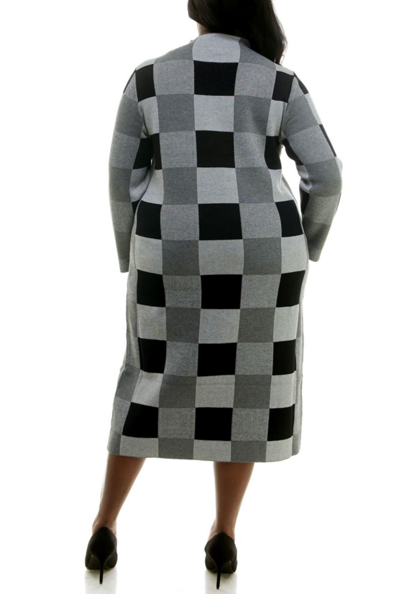 Jaquard Sheath Dress