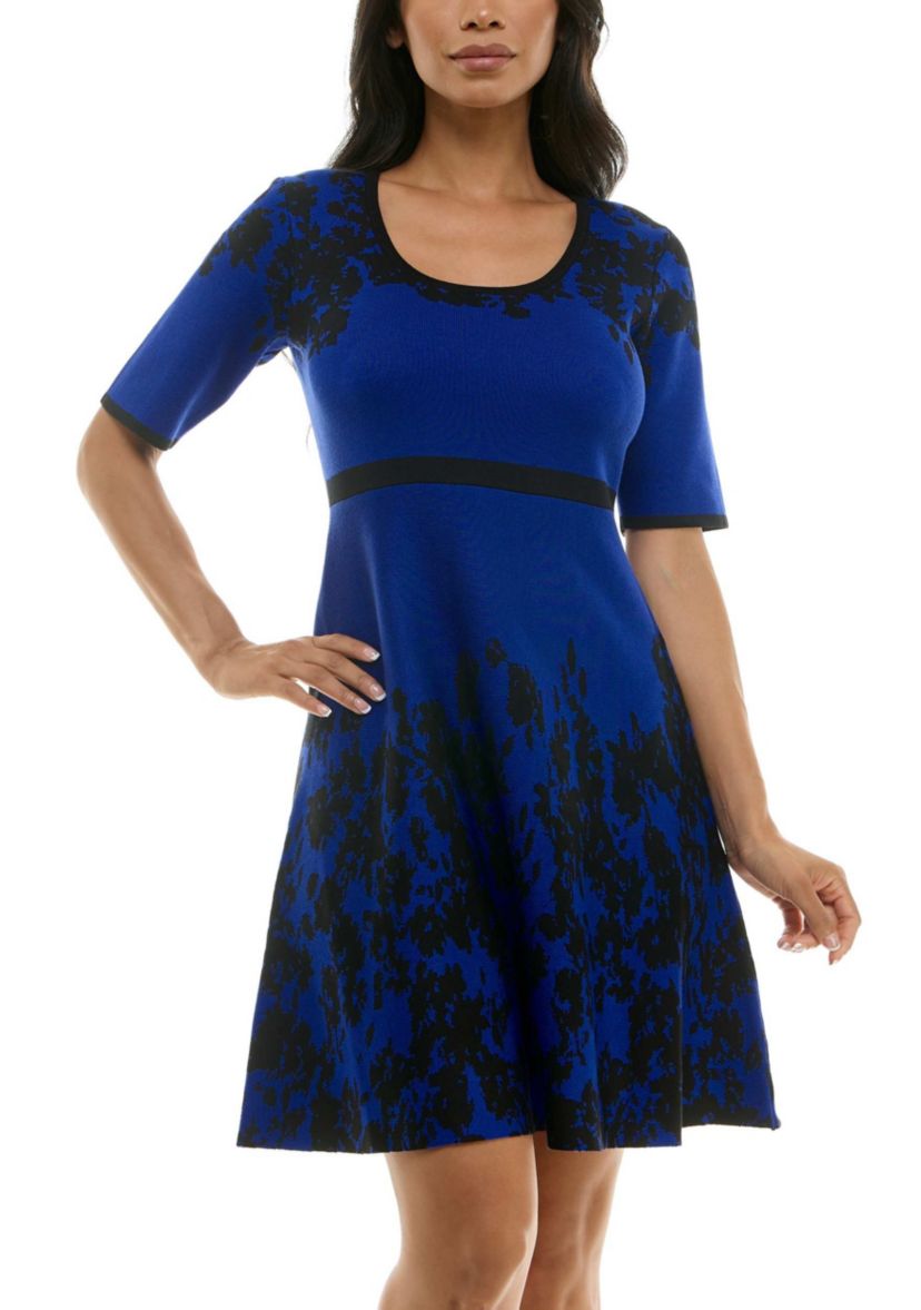 Fit Flare Sweater Dress