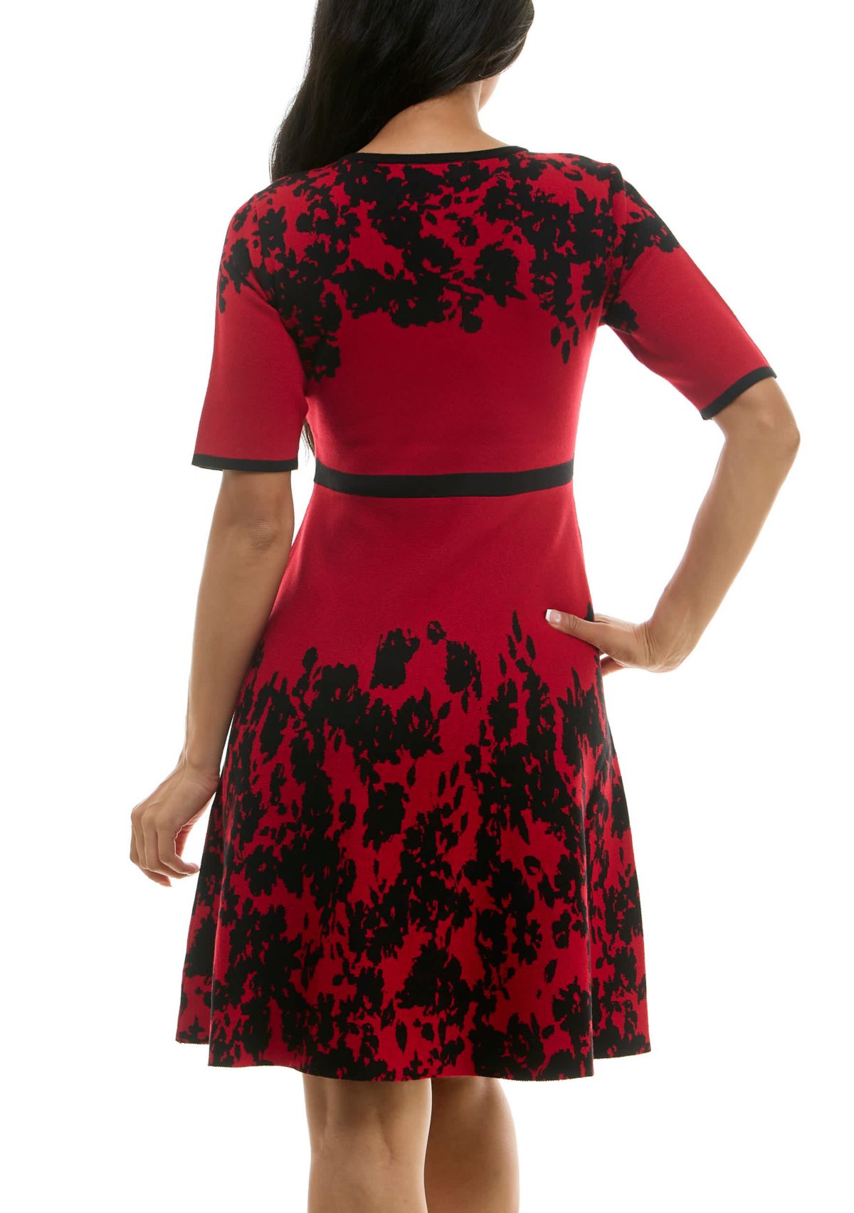 Fit Flare Sweater Dress