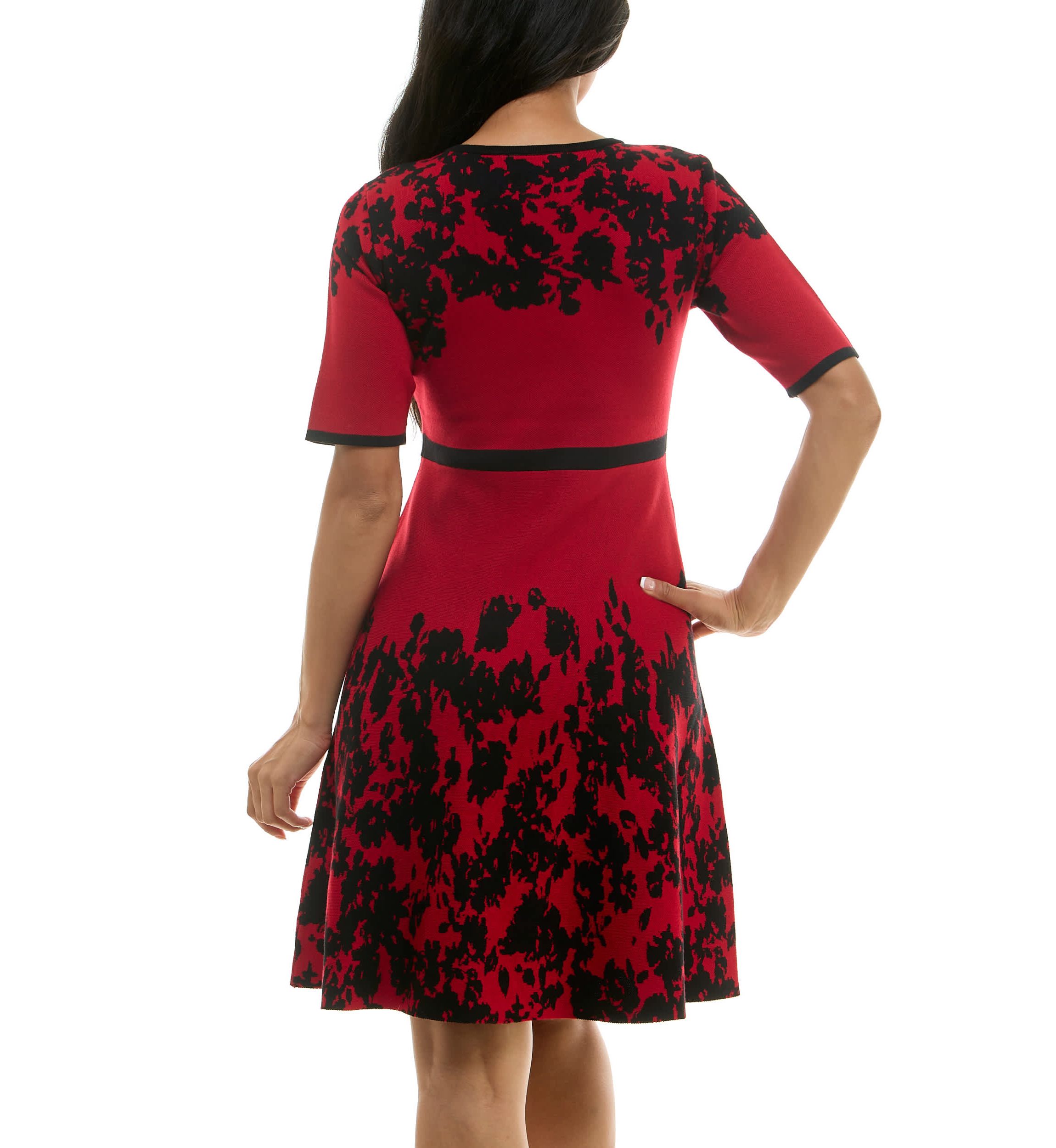 Fit Flare Sweater Dress