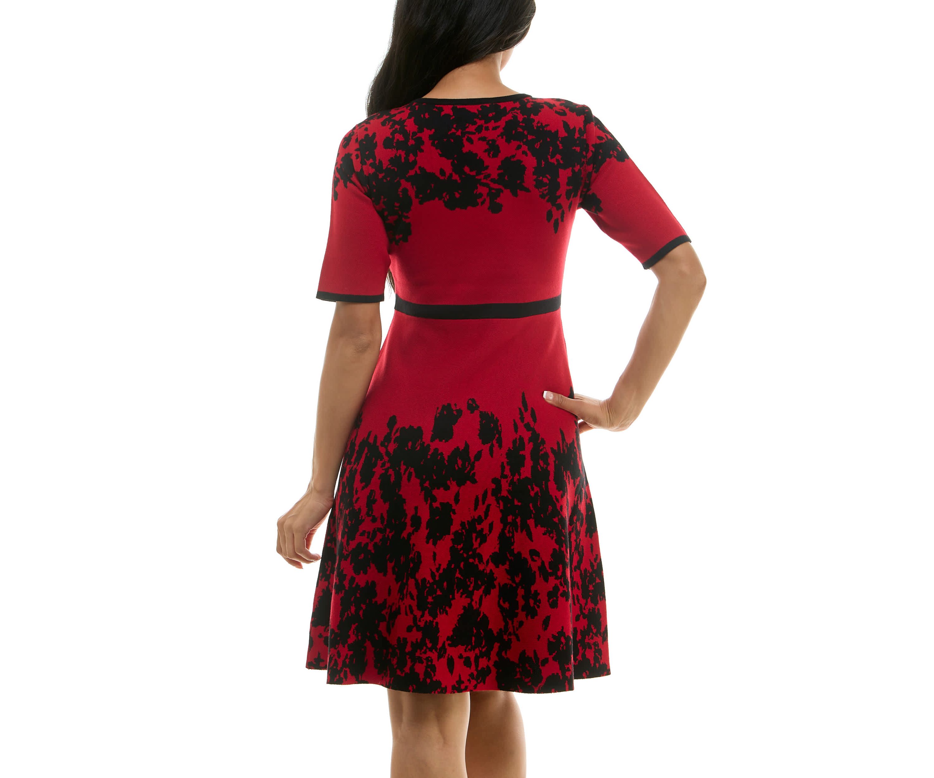 Fit Flare Sweater Dress