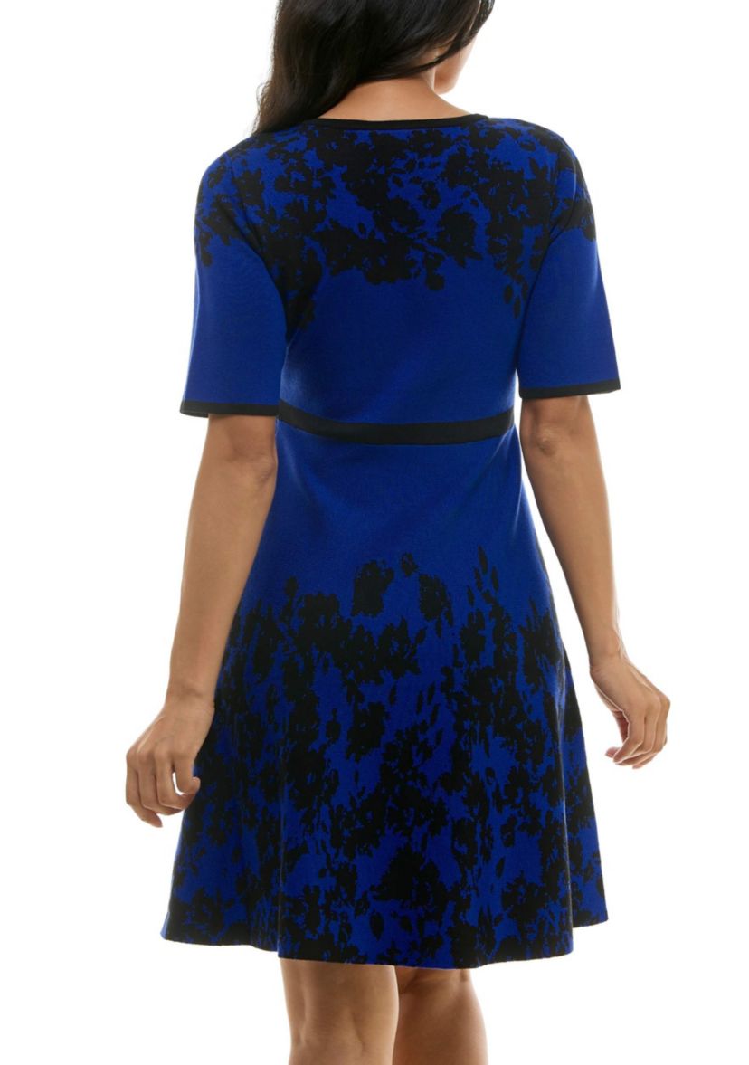 Fit Flare Sweater Dress