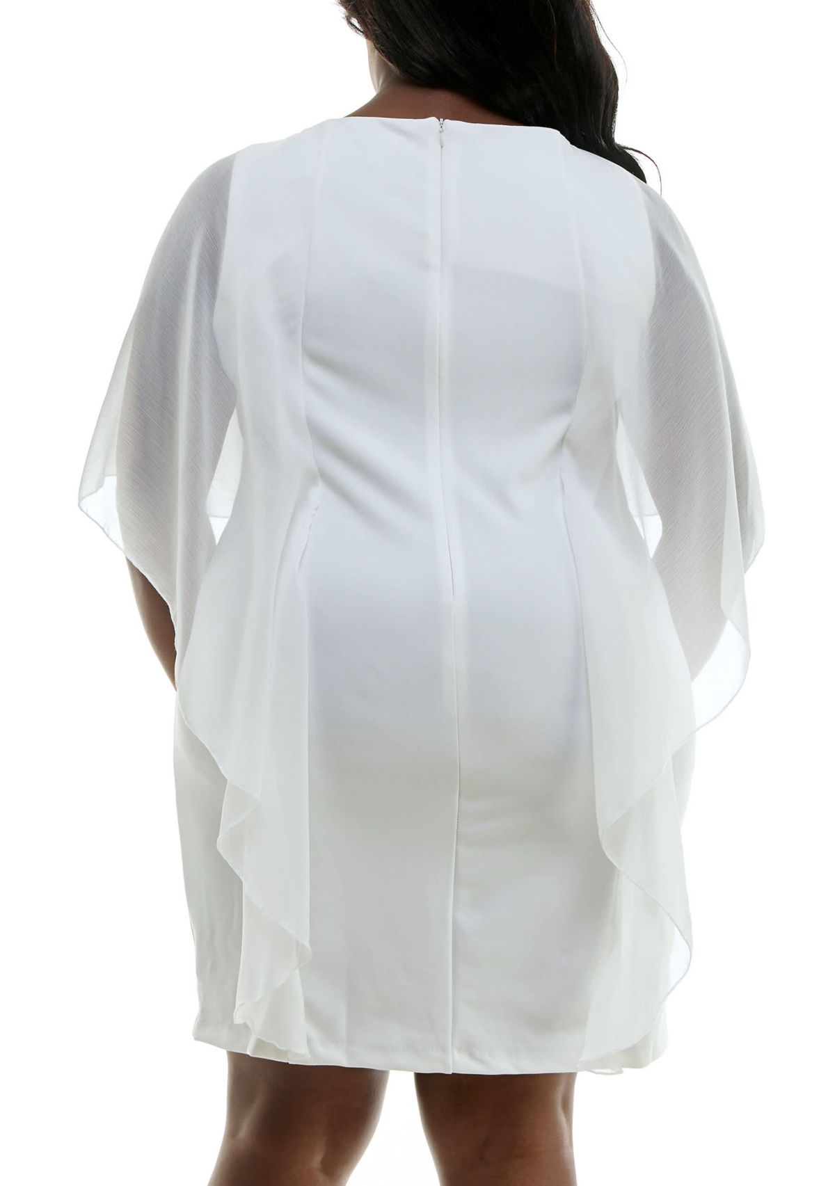 Popover Chiffon Dress