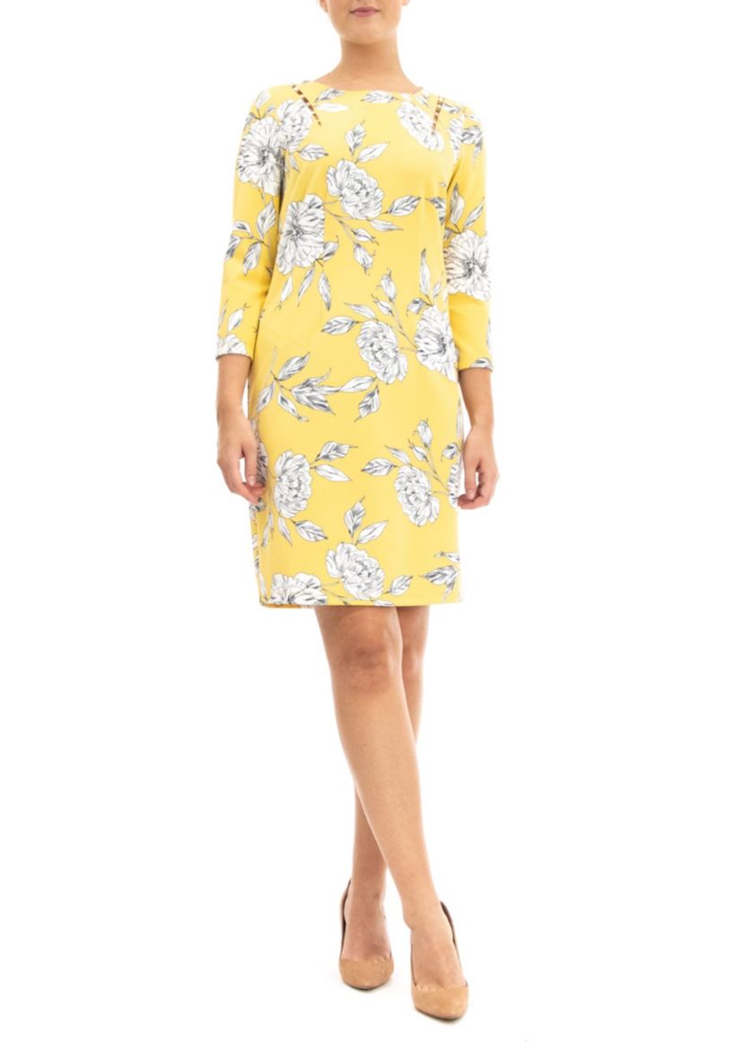 High Tech Crepe Midi With Exposed Zippper