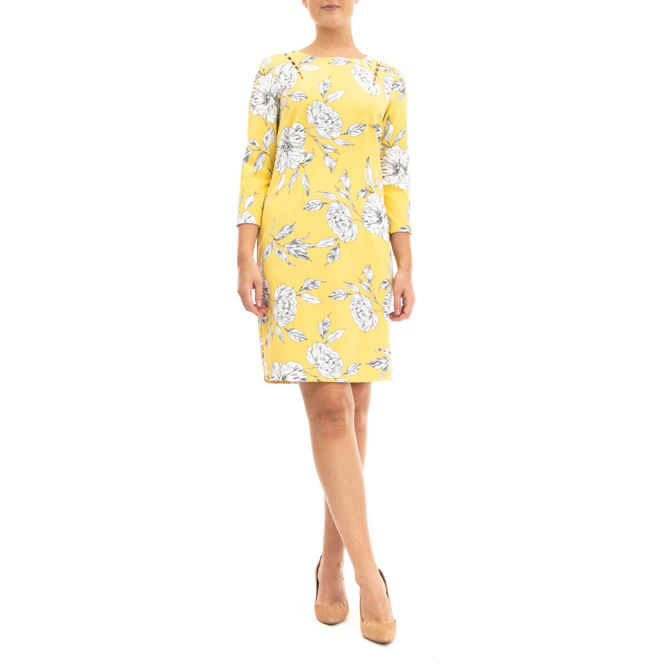 High Tech Crepe Midi With Exposed Zippper