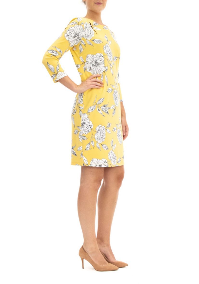 High Tech Crepe Midi With Exposed Zippper