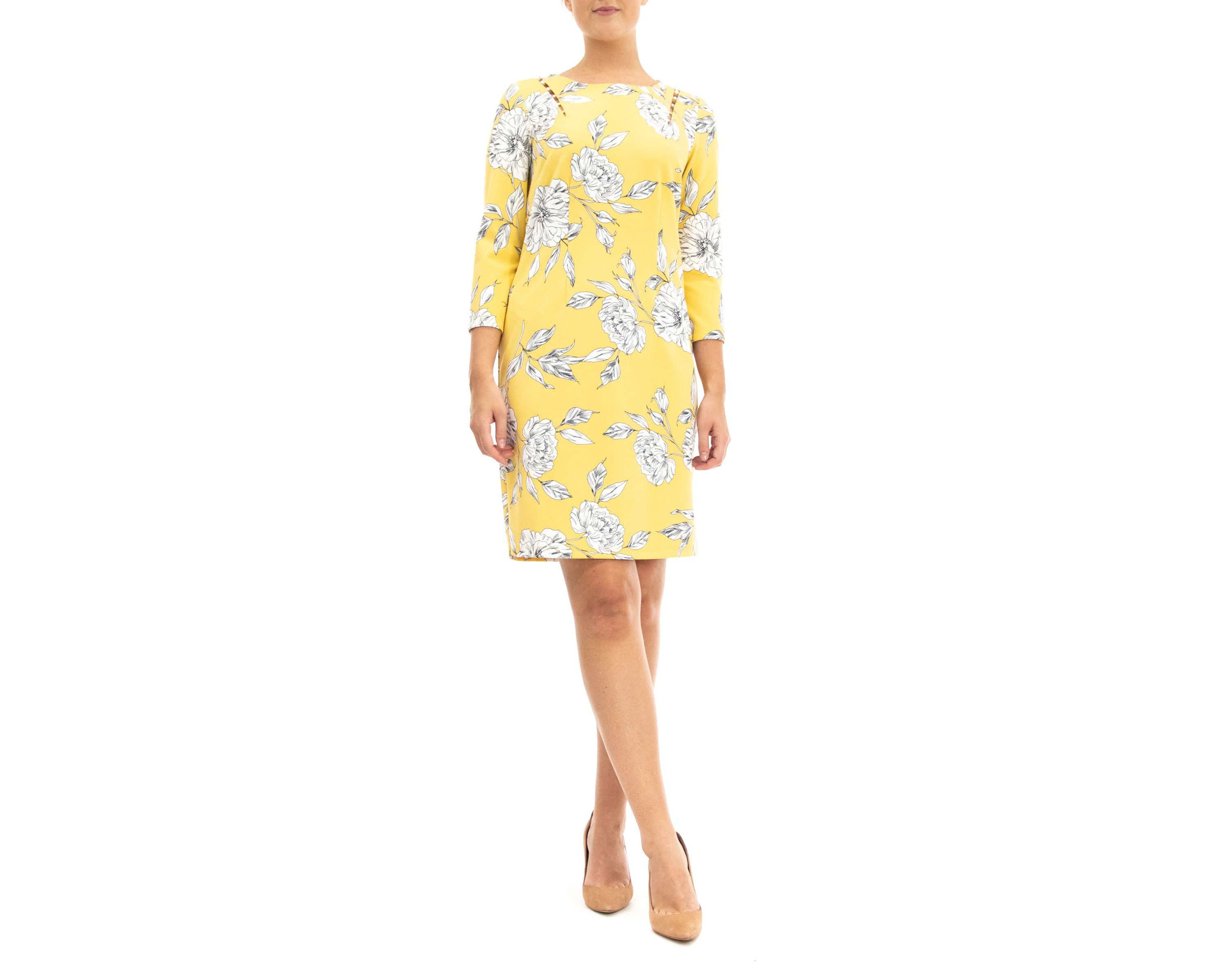 High Tech Crepe Midi With Exposed Zippper