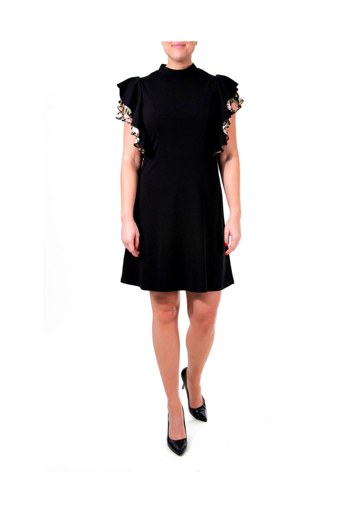 Flutter Sleeve Dress