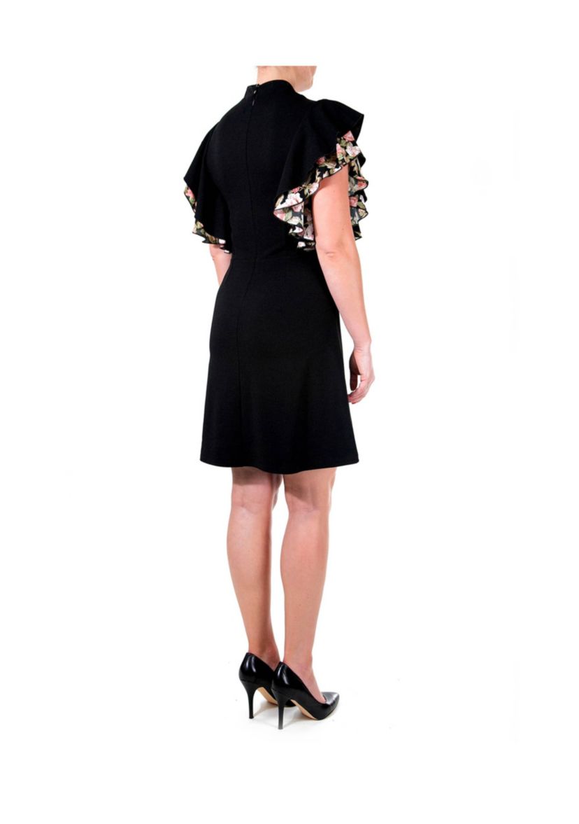 Flutter Sleeve Dress