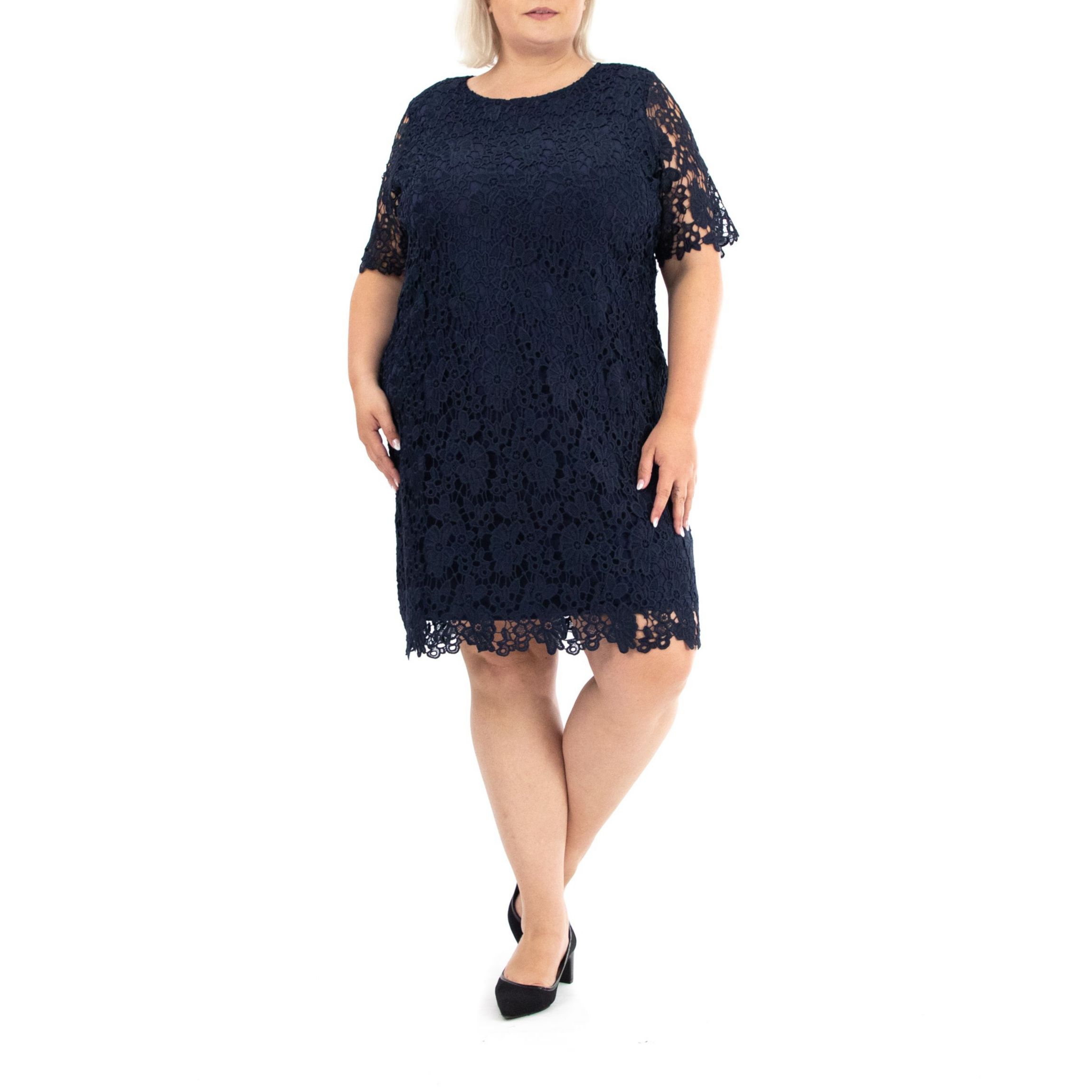 Floral Lace Cocktail Dress
