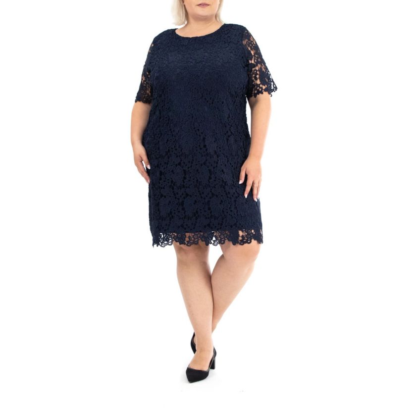 Floral Lace Cocktail Dress