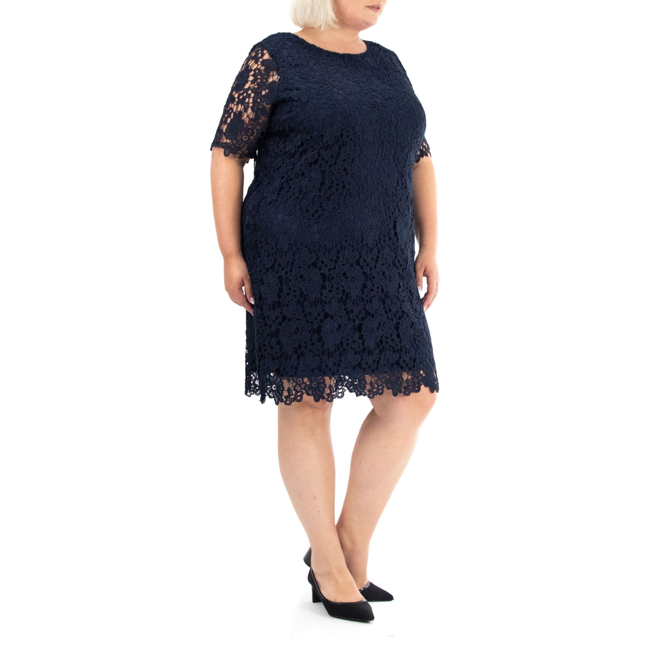Floral Lace Cocktail Dress