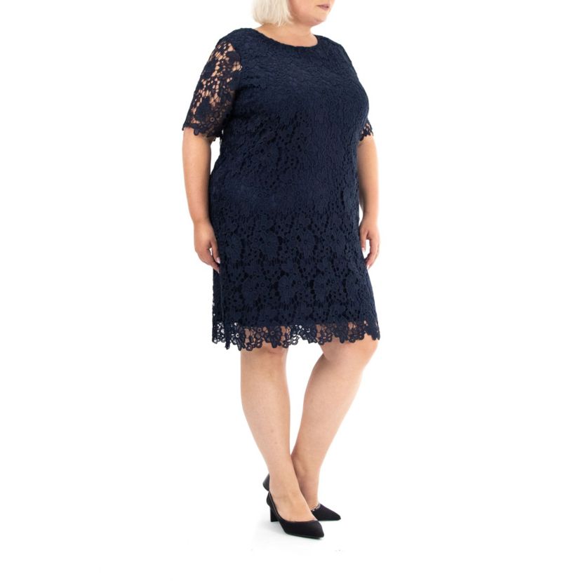 Floral Lace Cocktail Dress