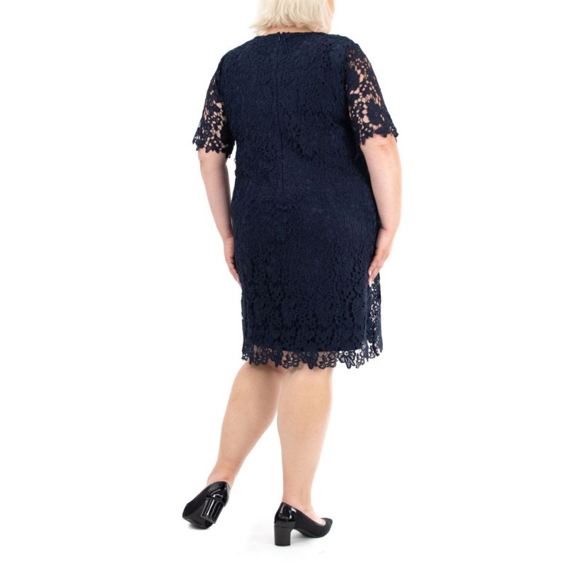 Floral Lace Cocktail Dress