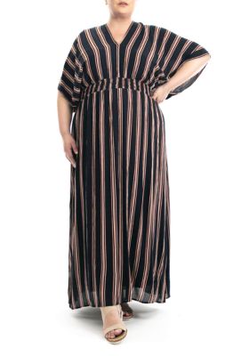 Nina Leonard Women's Goddess Maxi Dress