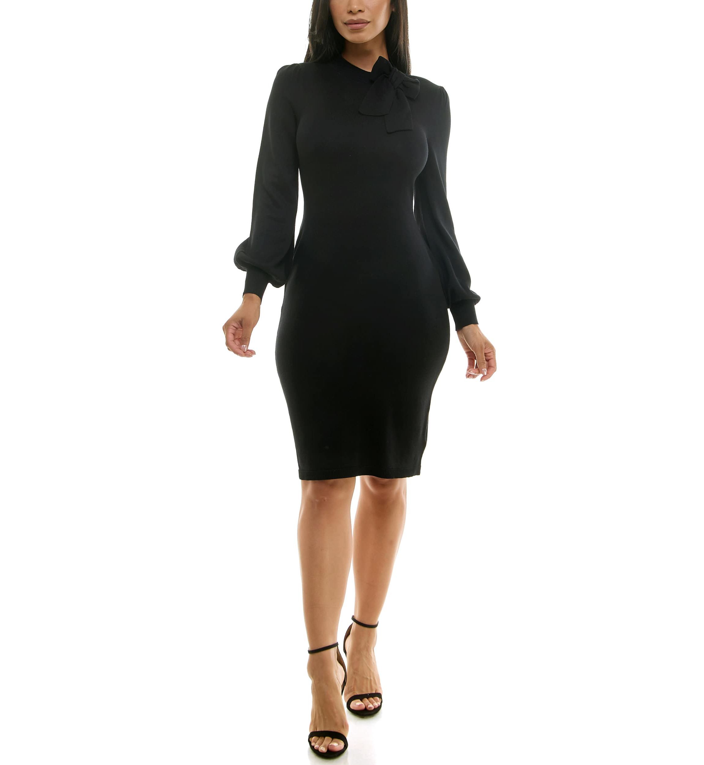 Bow Sweater Dress