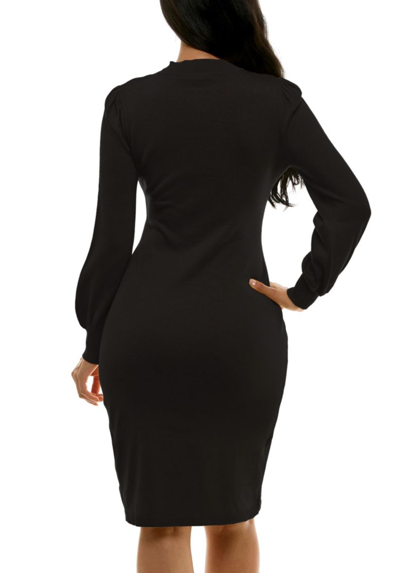 Bow Sweater Dress