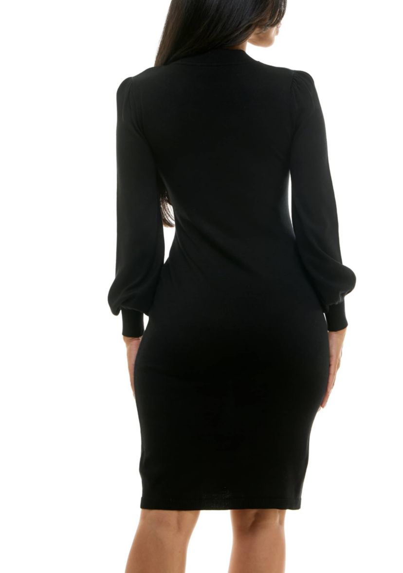 Bow Sweater Dress