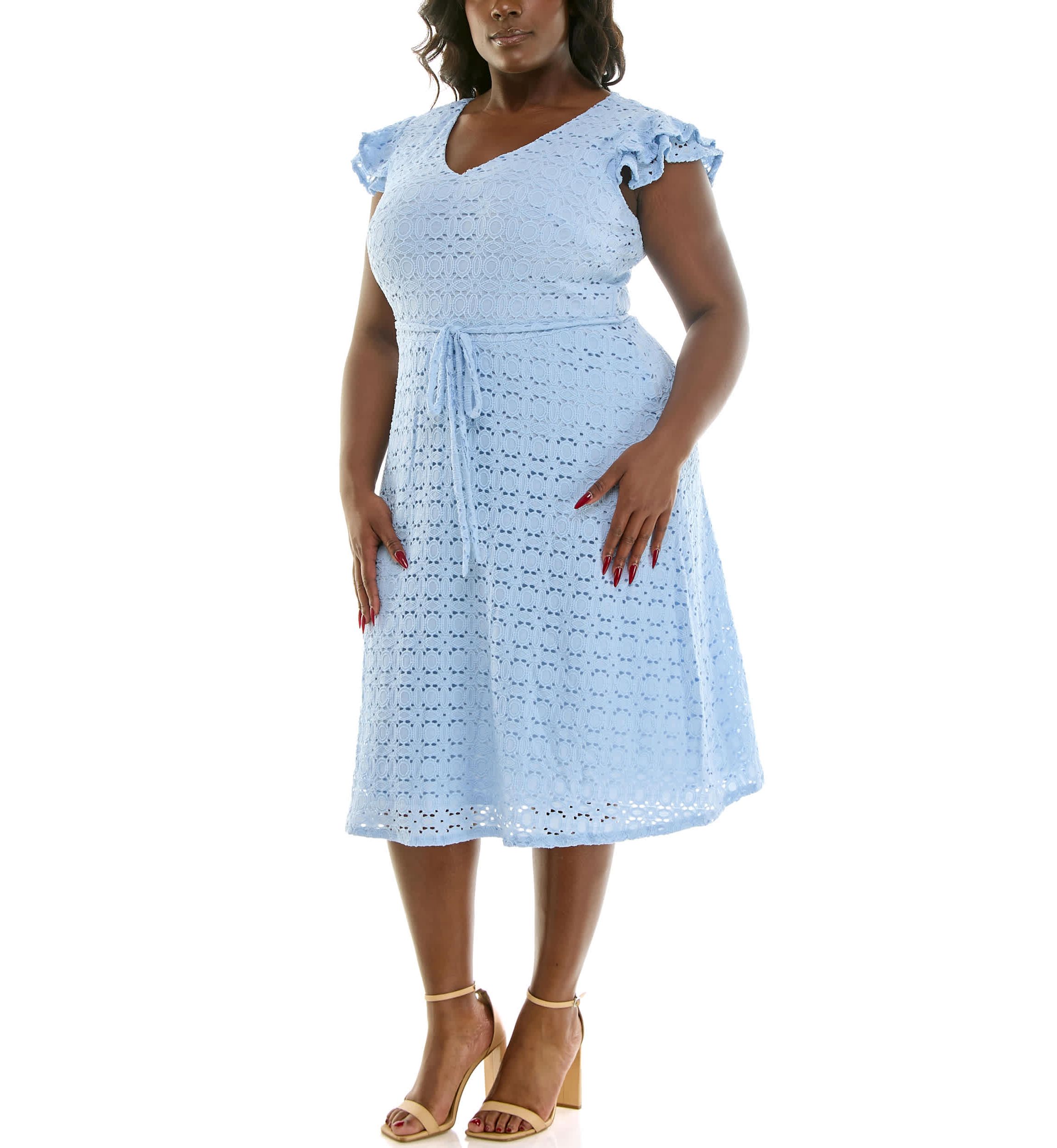 Women's Blue Plus Size Dresses | Belk
