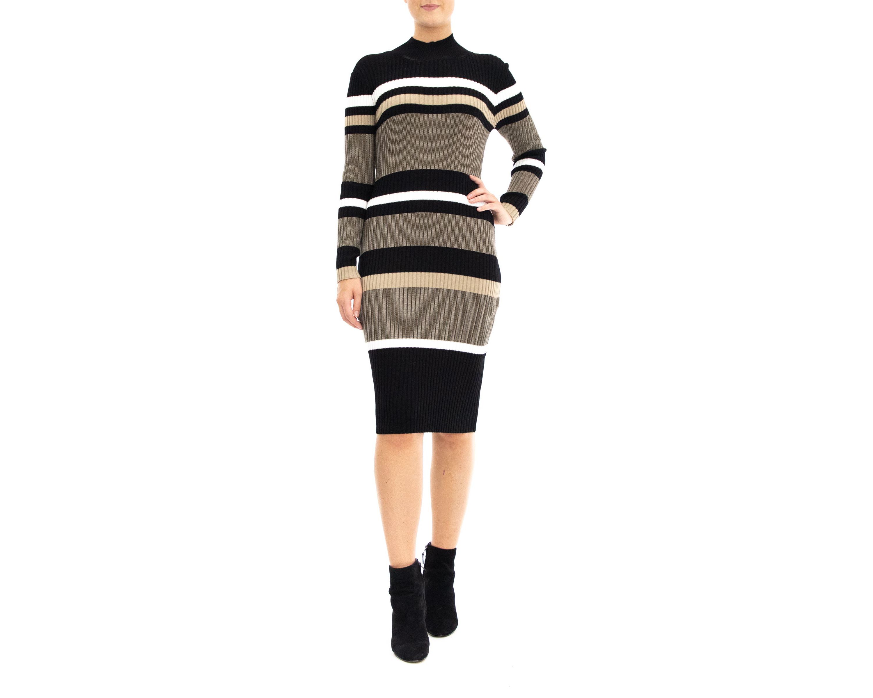 Stripe Sweater Dress