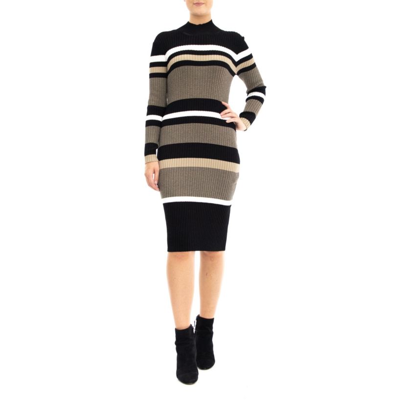 Stripe Sweater Dress