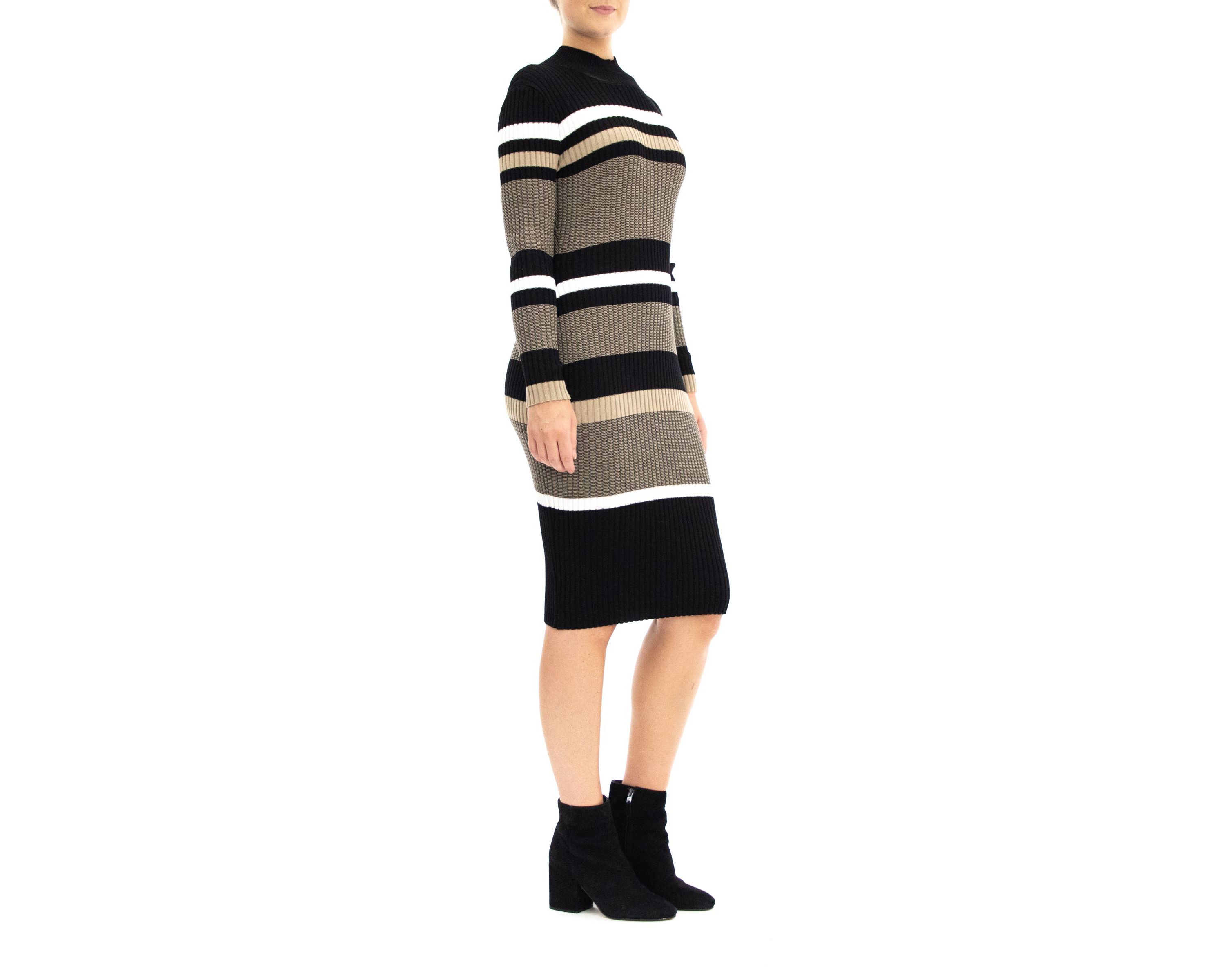 Stripe Sweater Dress