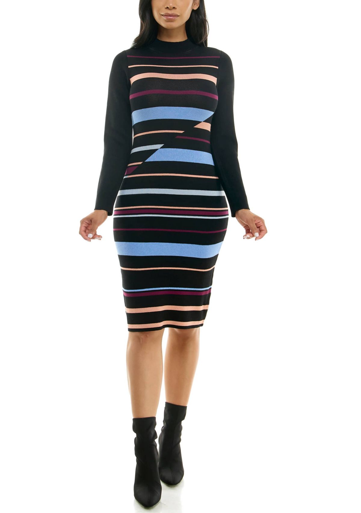 Stripe Sweater Dress