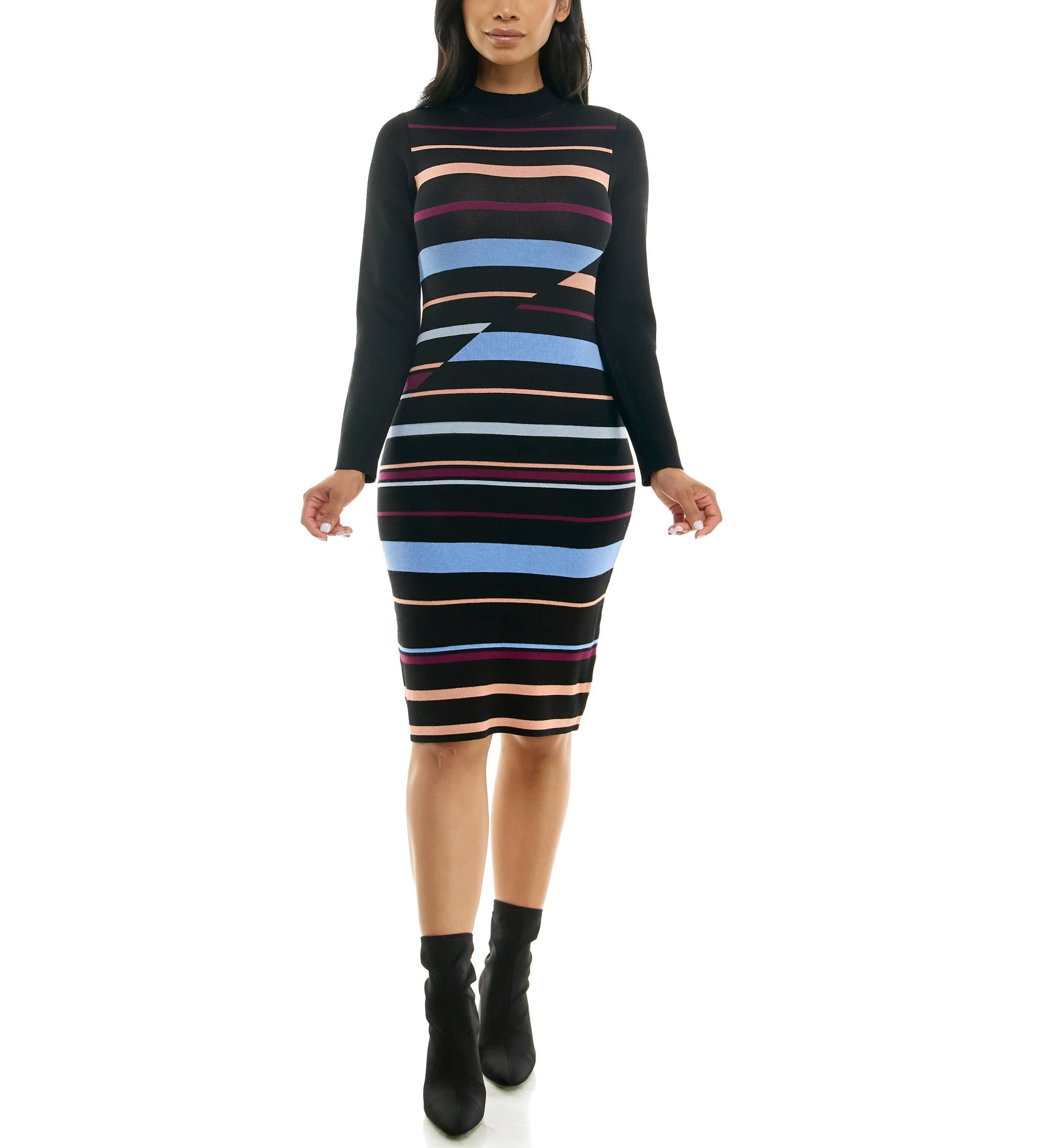 Stripe Sweater Dress