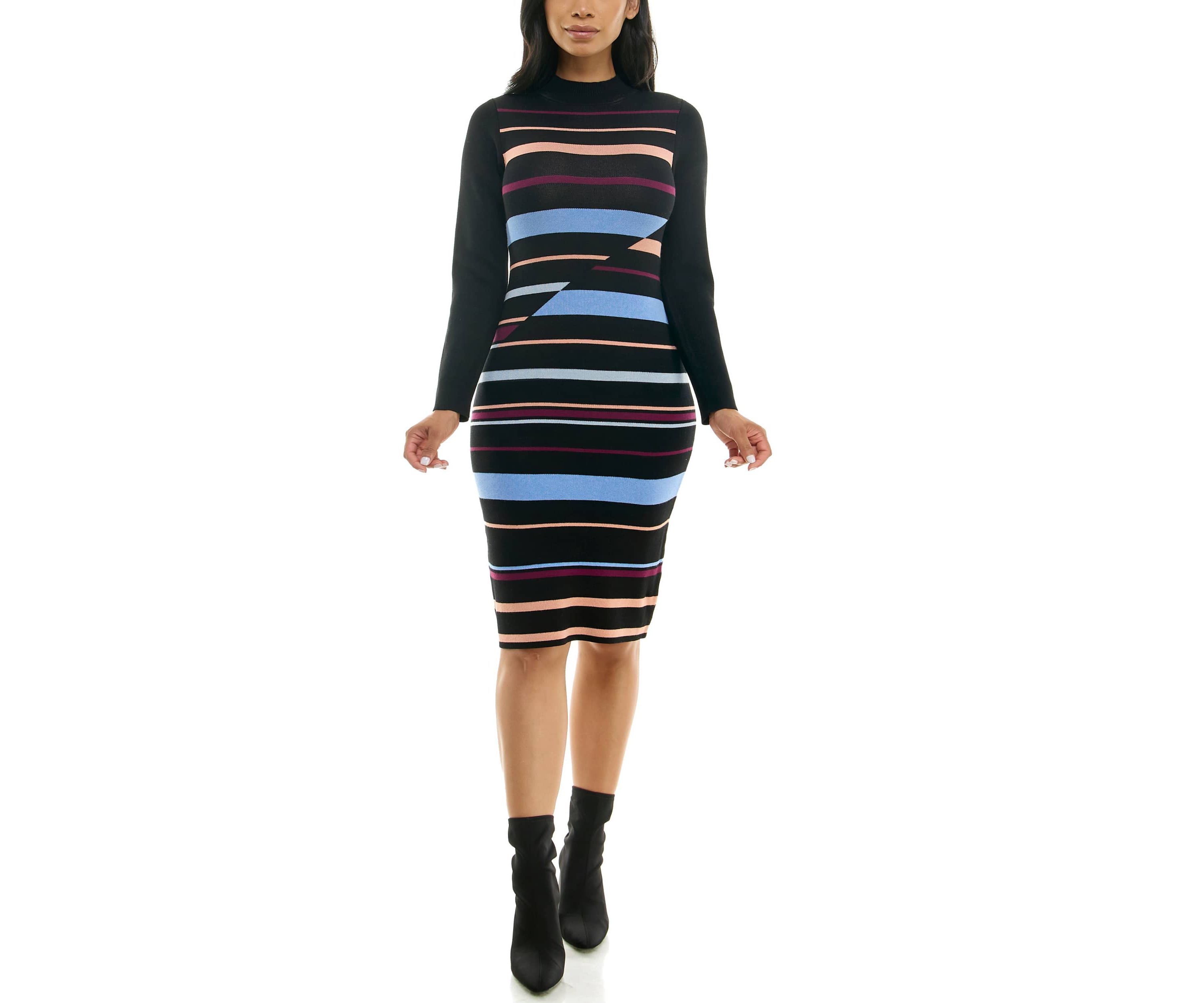 Stripe Sweater Dress