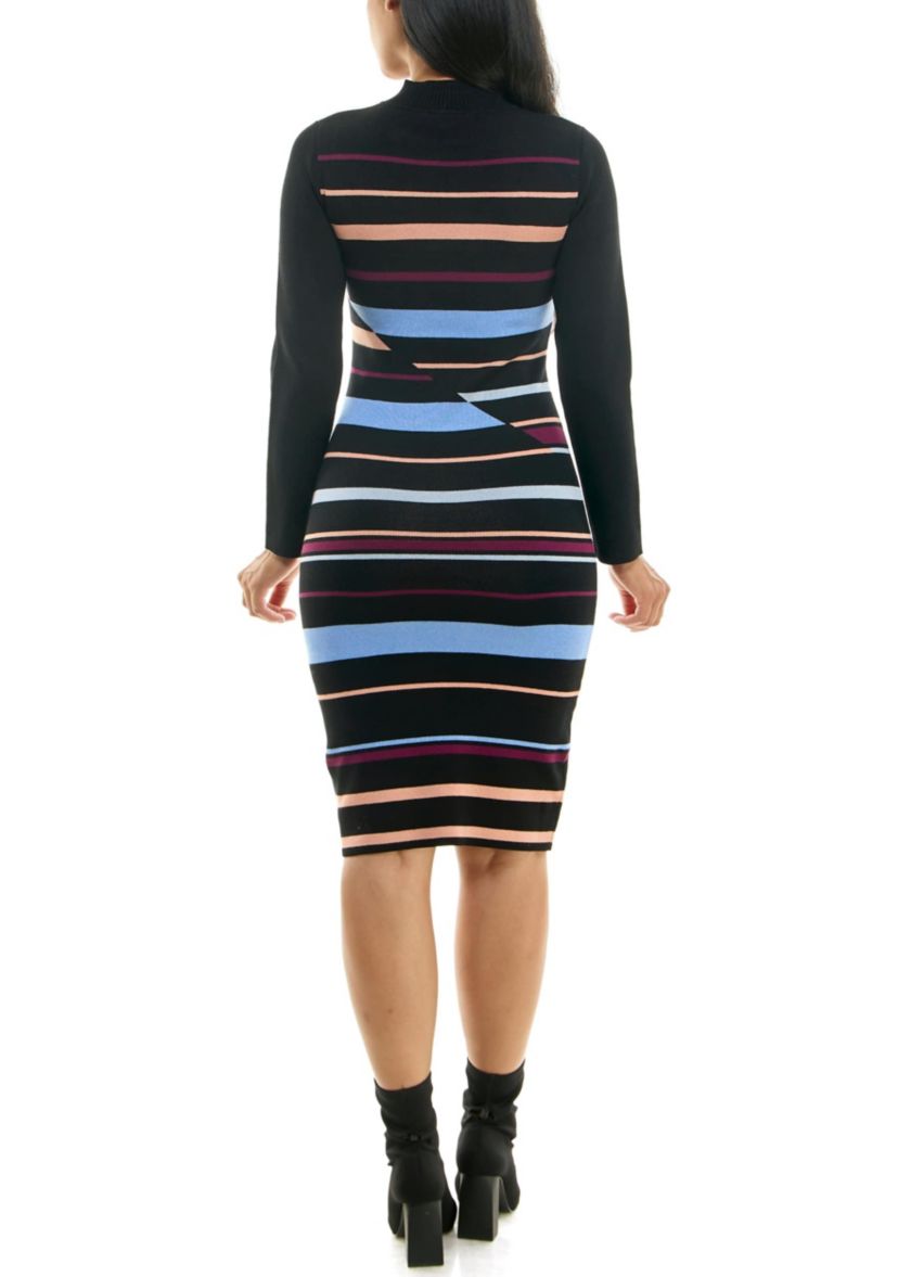 Stripe Sweater Dress