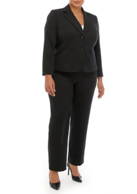 Final Sale Plus Size Velvet 2pc Pants Suit in Green  Plus size black  dresses, Pant suits for women, Pantsuits for women