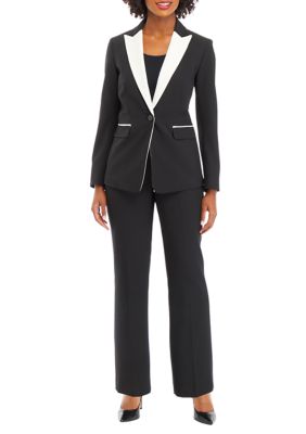 Le Bos Women's Plus Size Pant Suit for $79.99, – The Dress Outlet