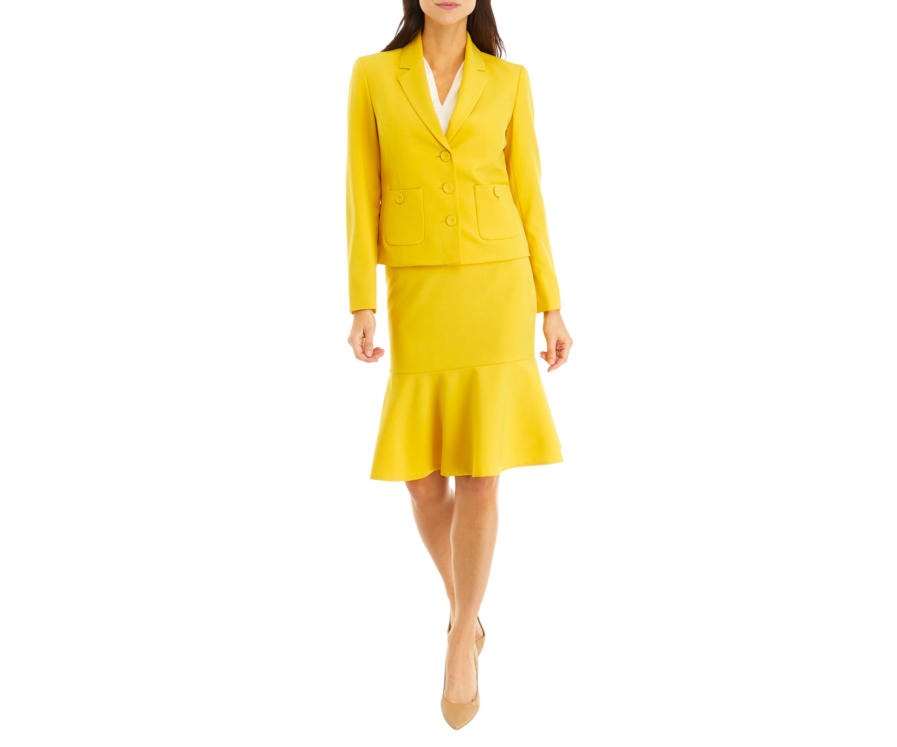 JACKET SKIRT SUIT