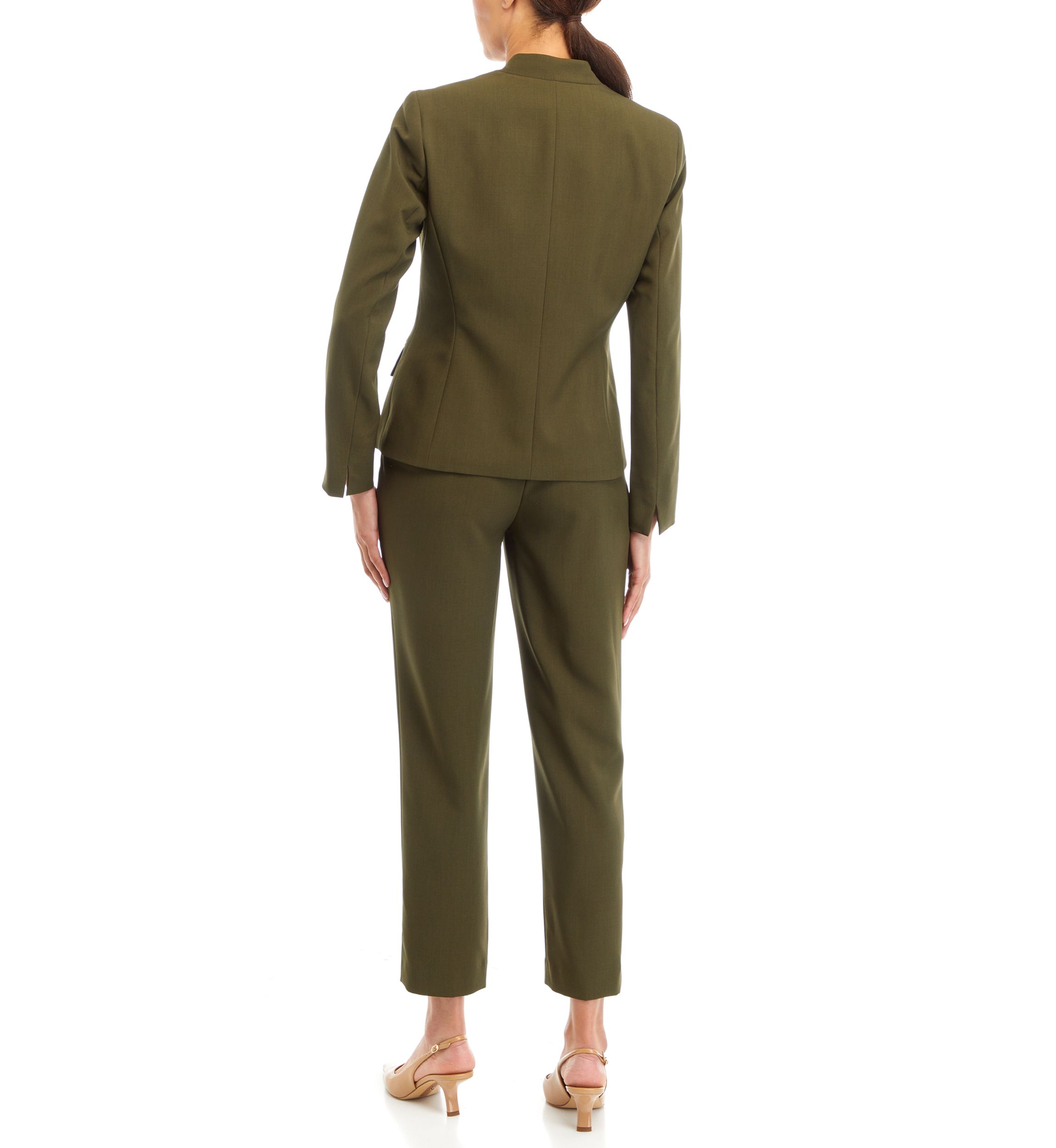 1 BTN JKT AND UNLINED ELASTIC BACK PANT