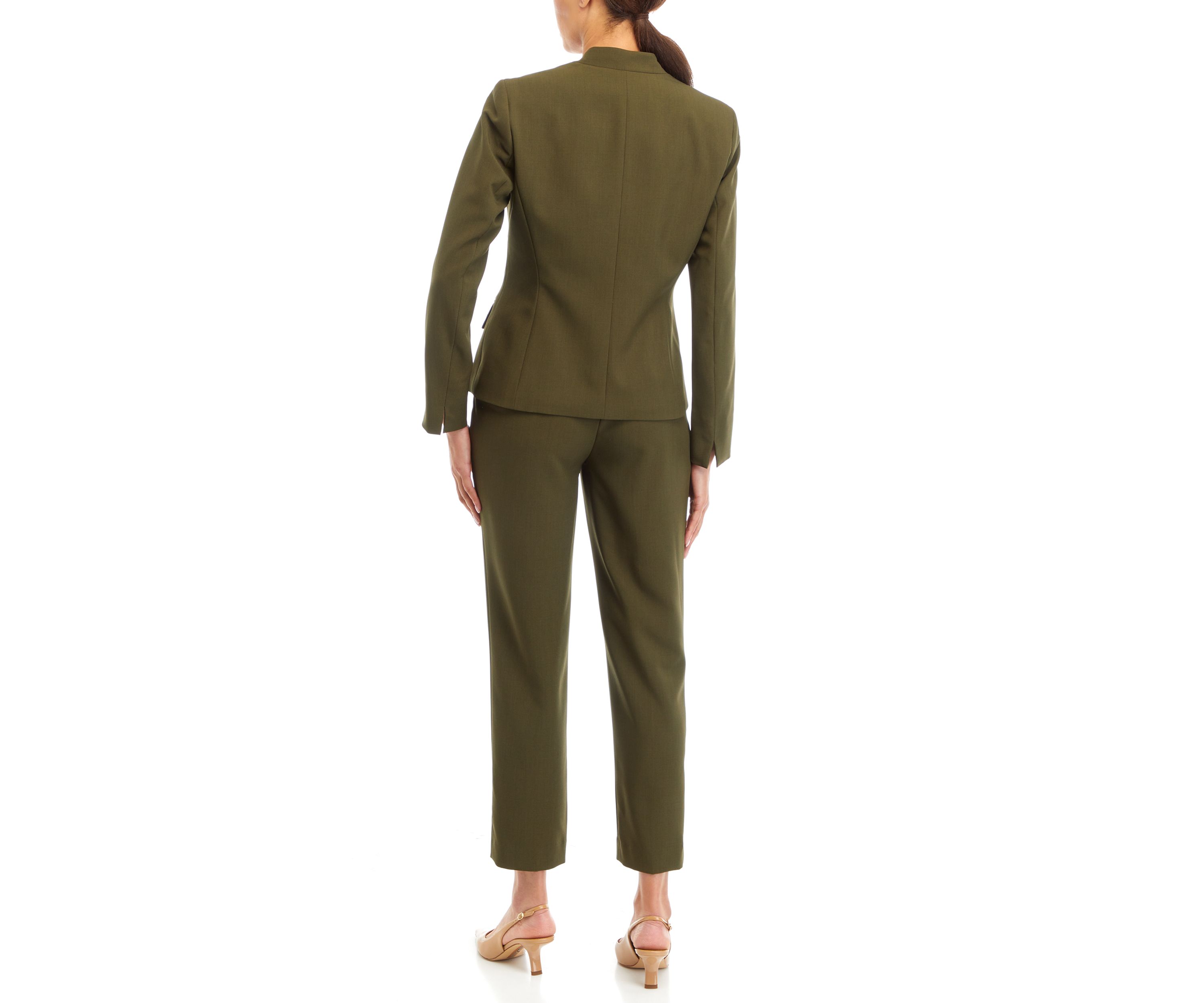 1 BTN JKT AND UNLINED ELASTIC BACK PANT
