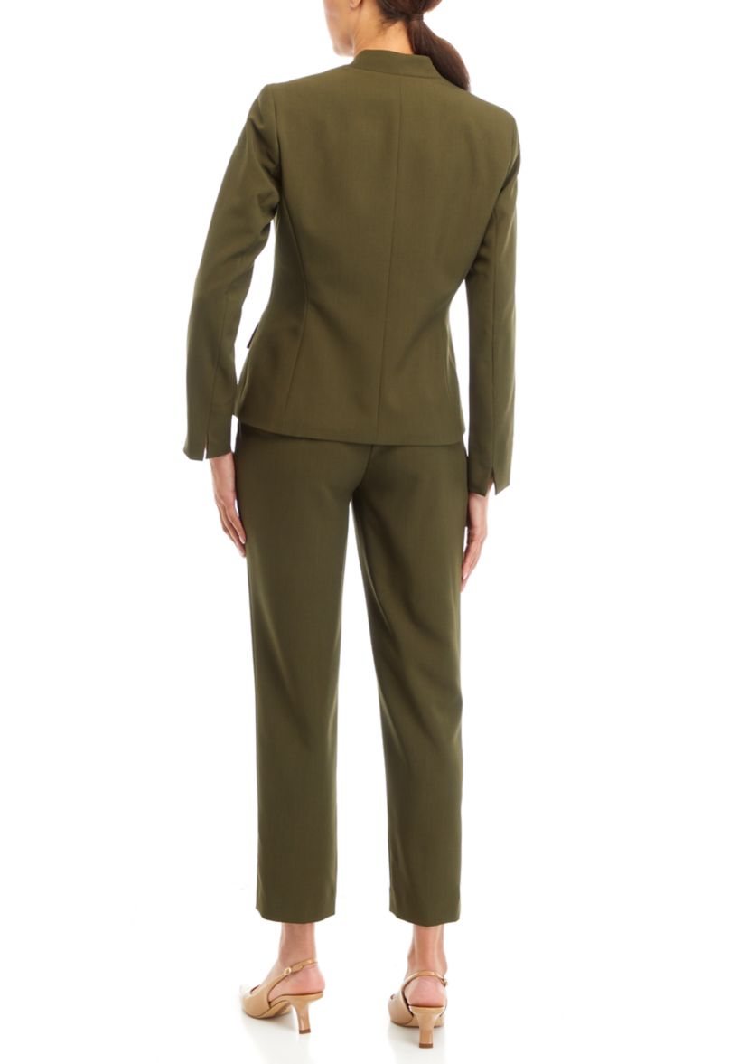 1 BTN JKT AND UNLINED ELASTIC BACK PANT