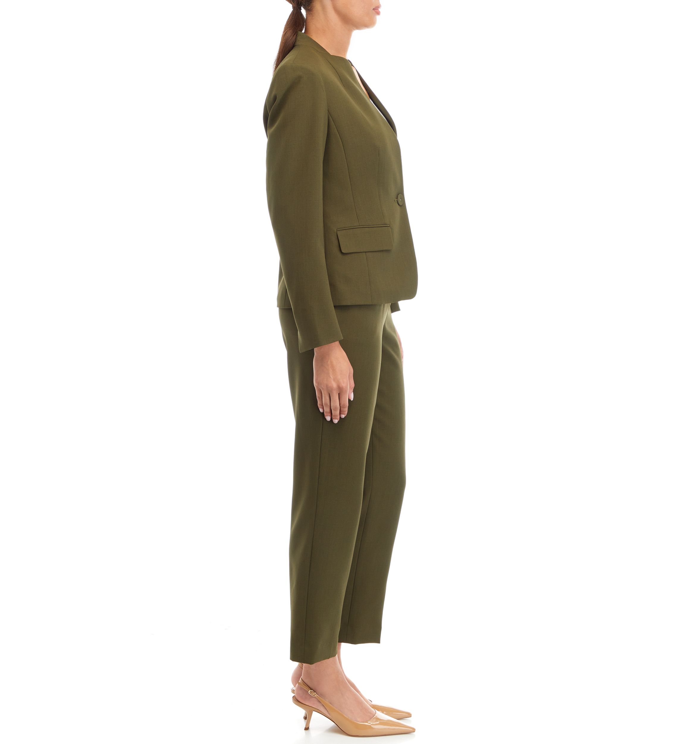 1 BTN JKT AND UNLINED ELASTIC BACK PANT