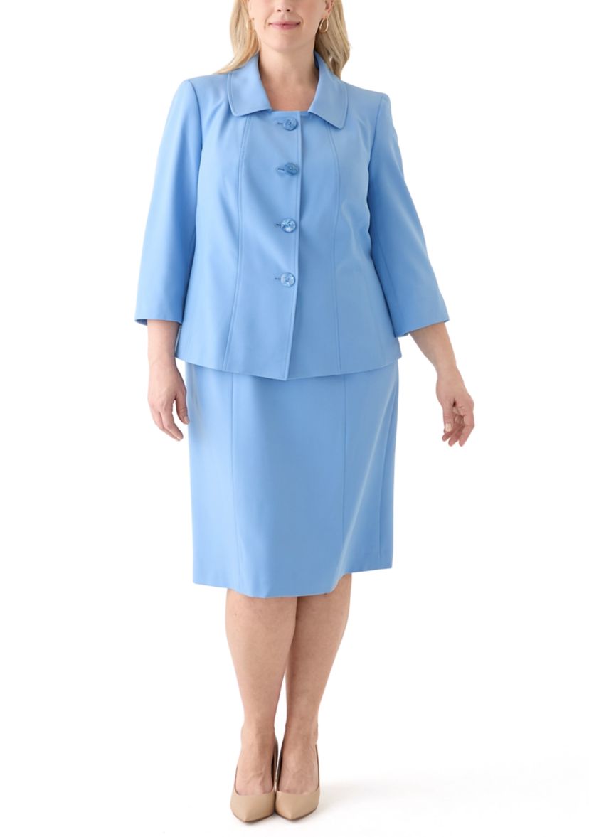 4 BTTN BOXY JACKET W/3Q SLV