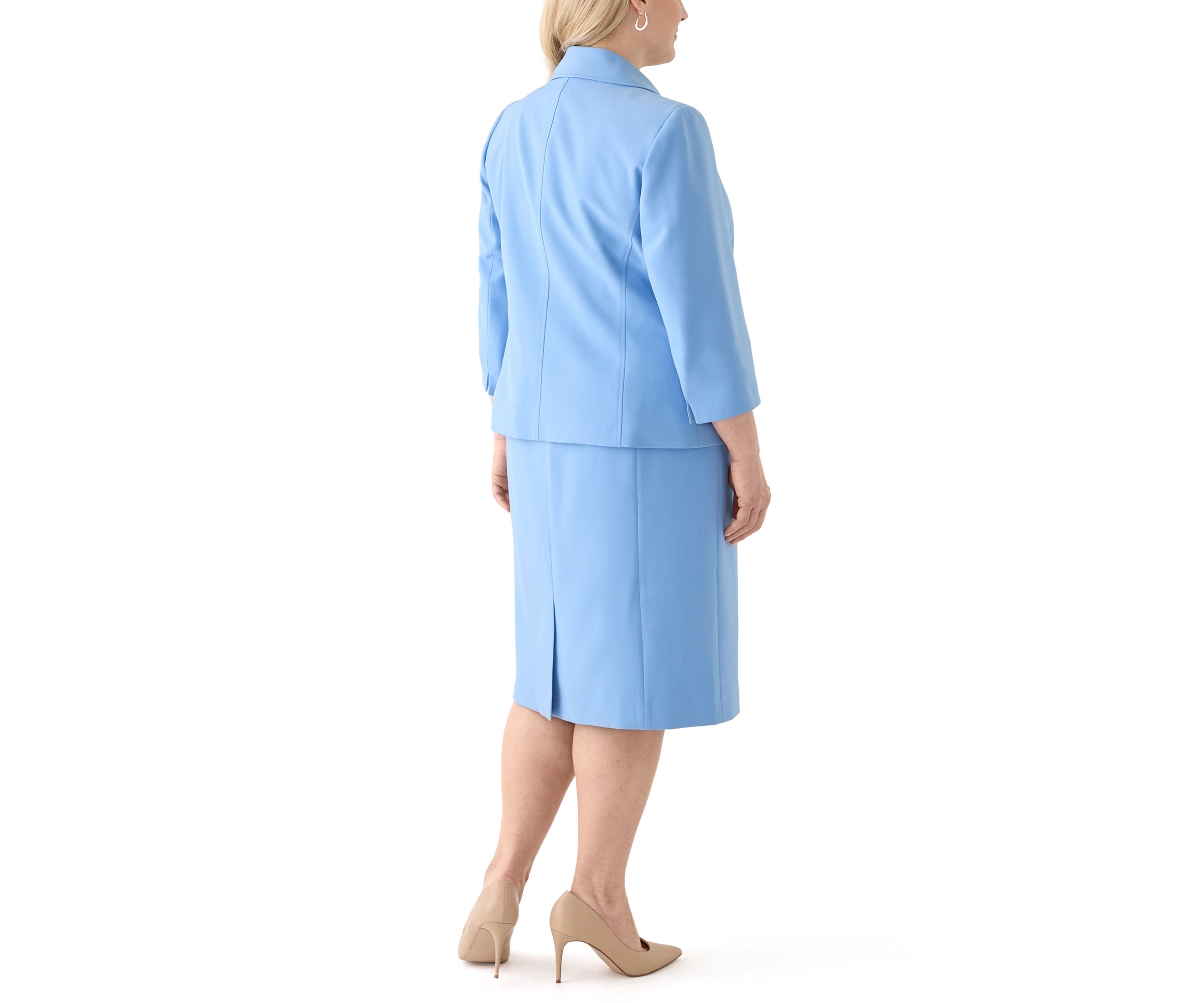 4 BTTN BOXY JACKET W/3Q SLV