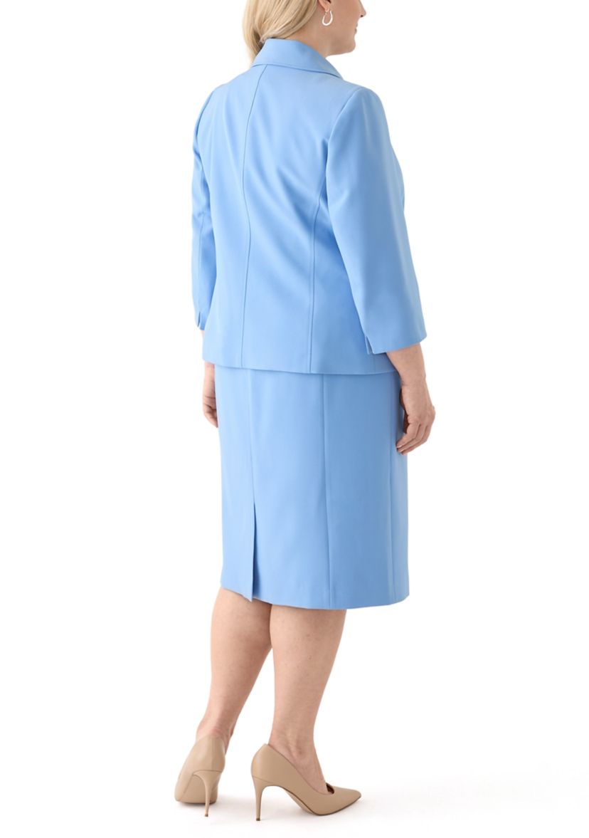 4 BTTN BOXY JACKET W/3Q SLV