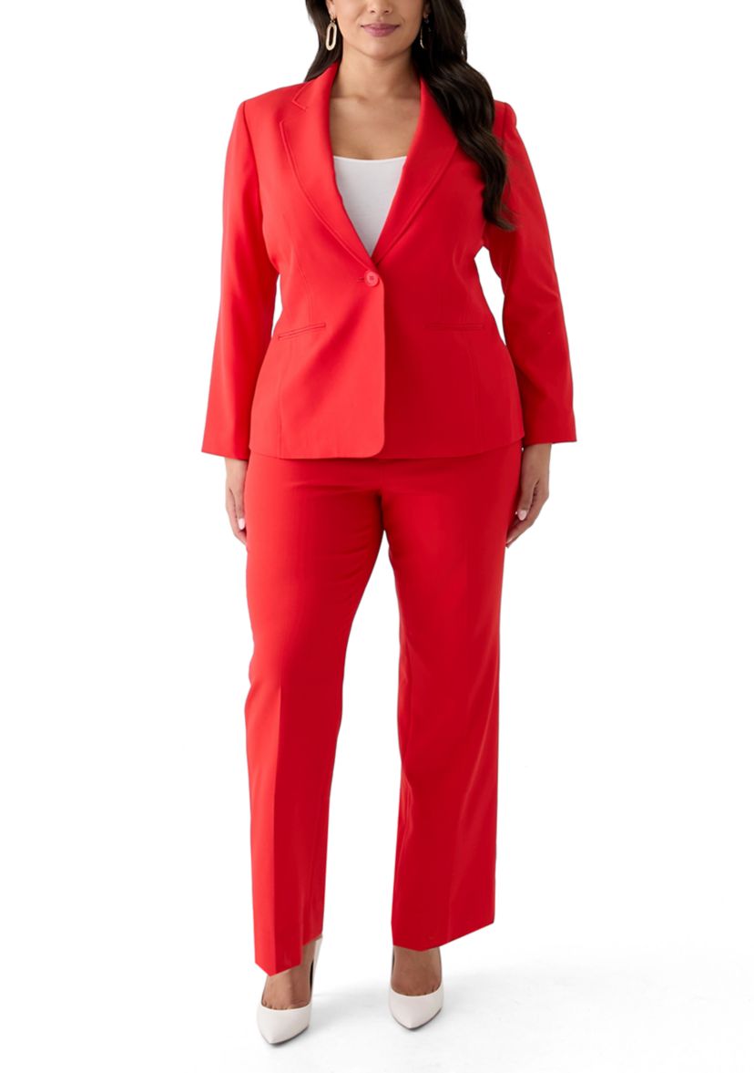 One-Button Pant Suit