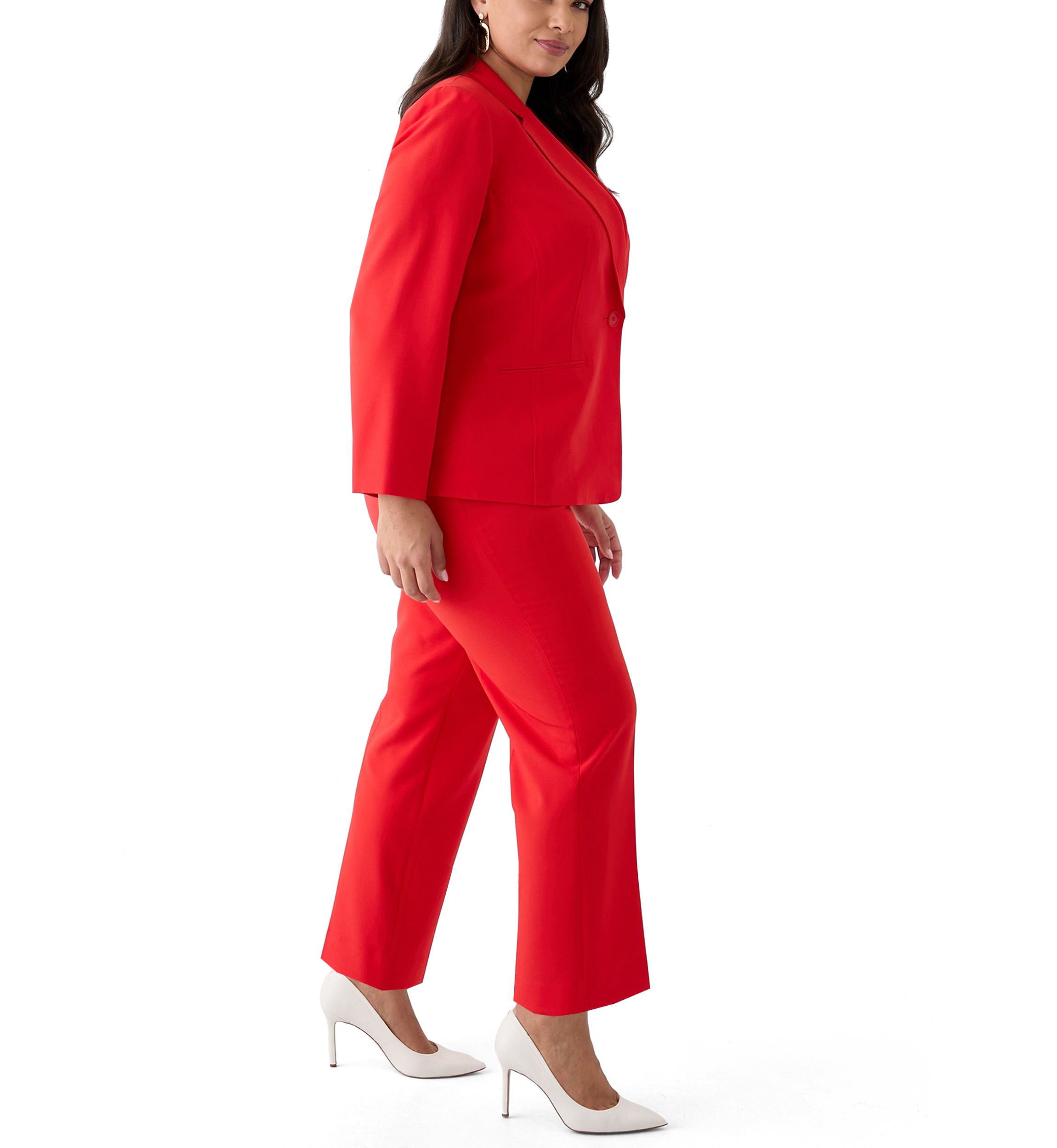 One-Button Pant Suit