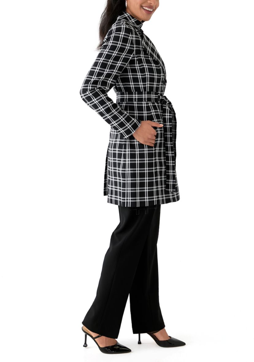 Trench Coat Suit Set