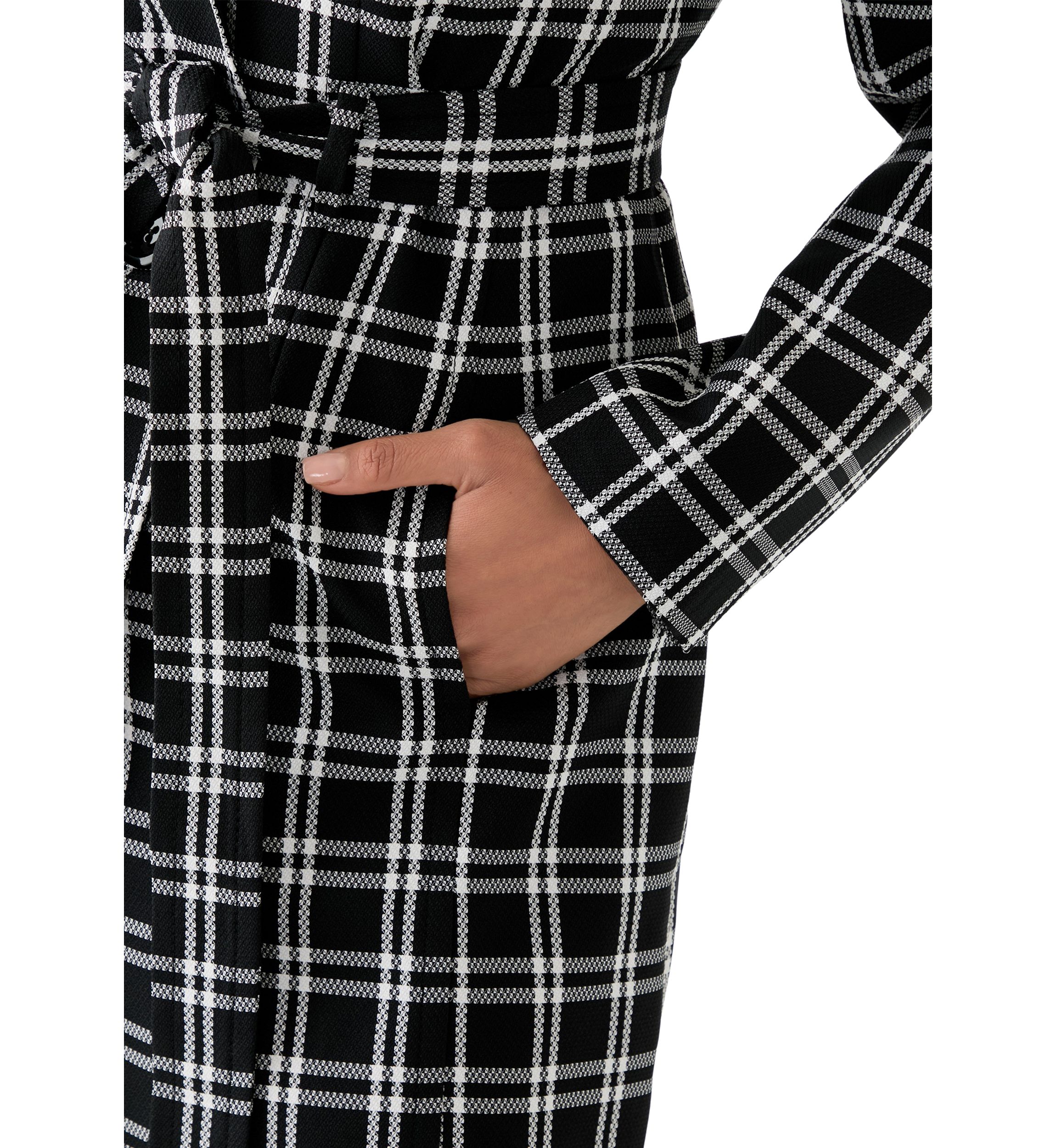 Trench Coat Suit Set