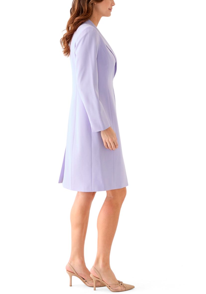 LONG COAT & BASIC SHEATH DRESS