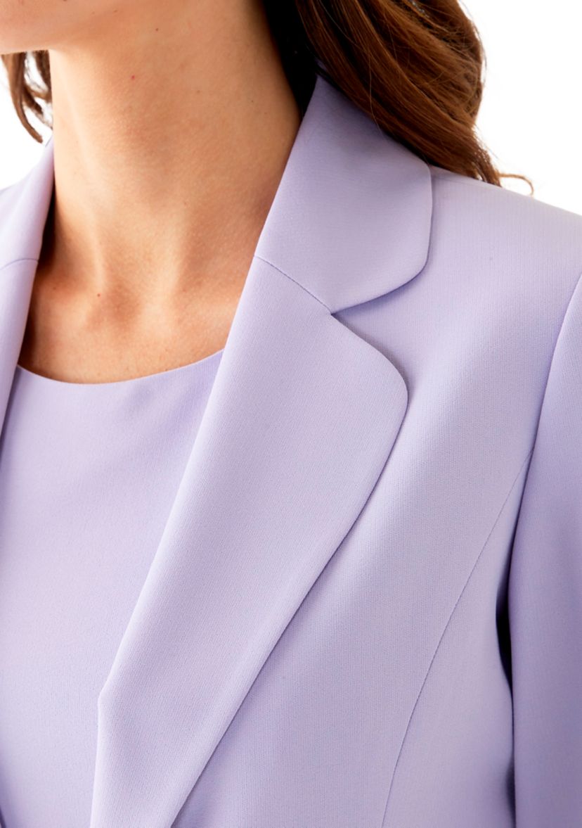 LONG COAT & BASIC SHEATH DRESS